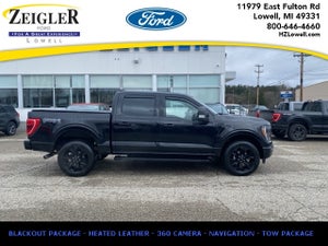 2022 Ford F-150 XLT 4WD BLACKOUT LEATHER
