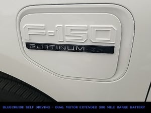 2022 Ford F-150 Lightning Platinum BLUECRUISE